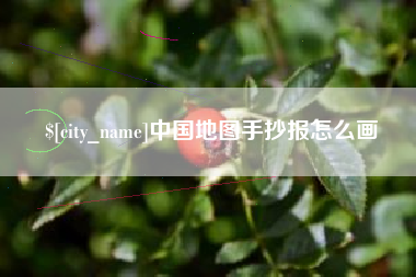 盐城中国地图手抄报怎么画