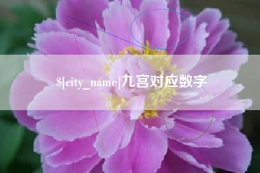 盐城九宫对应数字