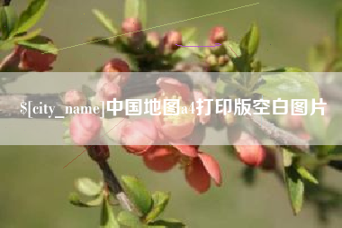 盐城中国地图a4打印版空白图片
