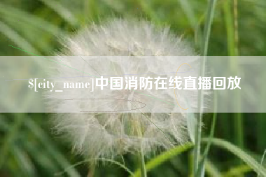盐城中国消防在线直播回放