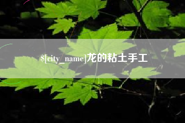 盐城龙的粘土手工
