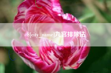 盐城九宫排除法
