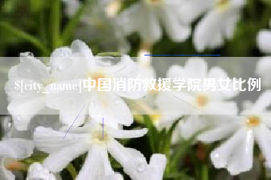 盐城中国消防救援学院男女比例