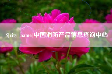 盐城中国消防产品信息查询中心