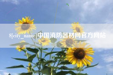 盐城中国消防器材网官方网站