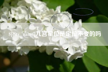盐城九宫星位是定位不变的吗