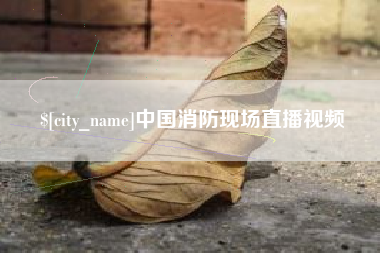 盐城中国消防现场直播视频