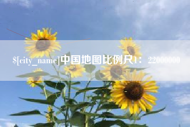 盐城中国地图比例尺1：22000000