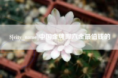 盐城中国金牌哪六金最值钱的