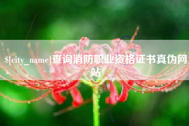 盐城查询消防职业资格证书真伪网站